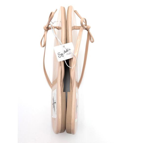 Seychelles Wish List Women's Bow Thong Flip Flops Sandals Beige Size US11 - Picture 7 of 11